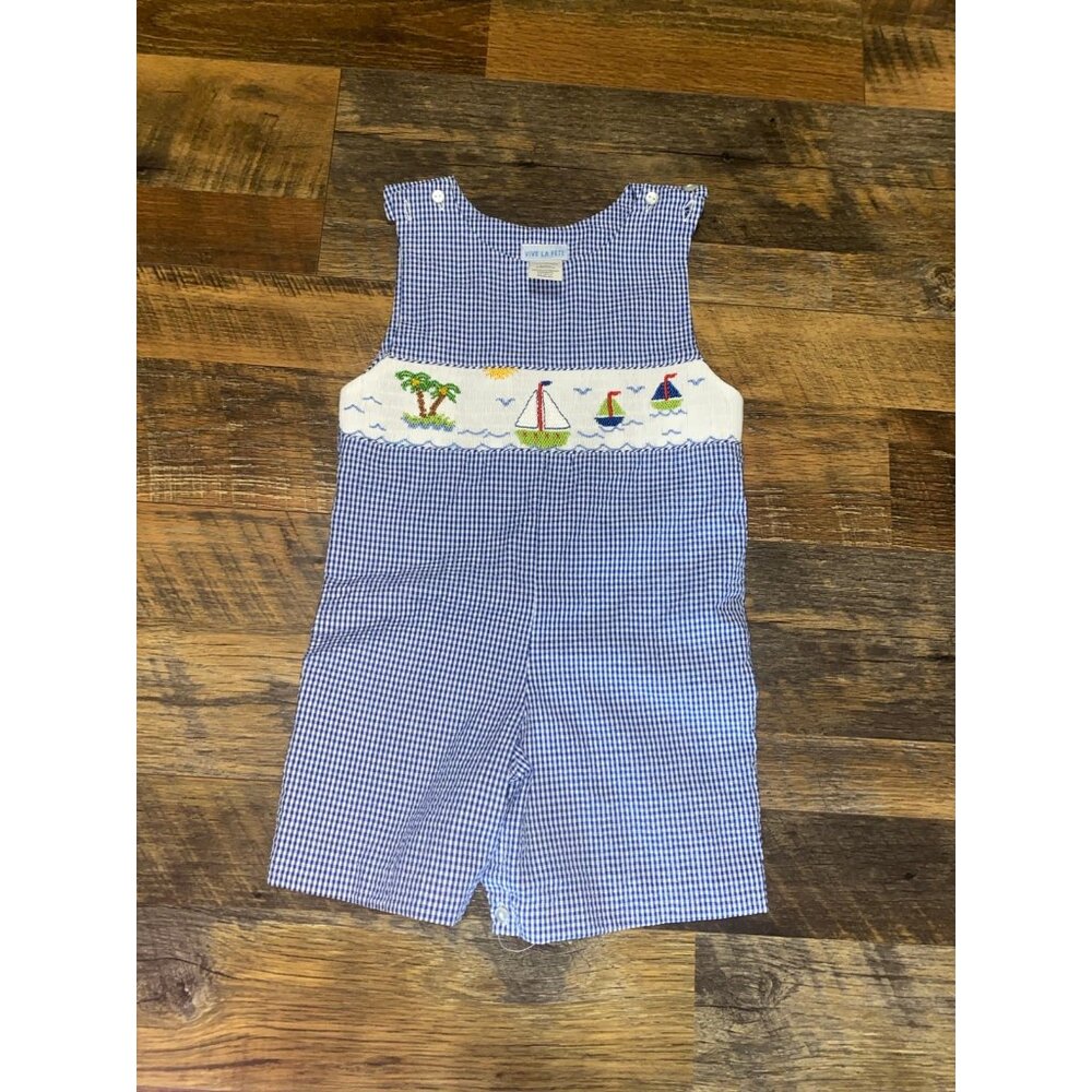 Viva La Fete Regatta Smocked Boy‎ Shortall